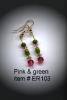 Pink & Green Item # ER103